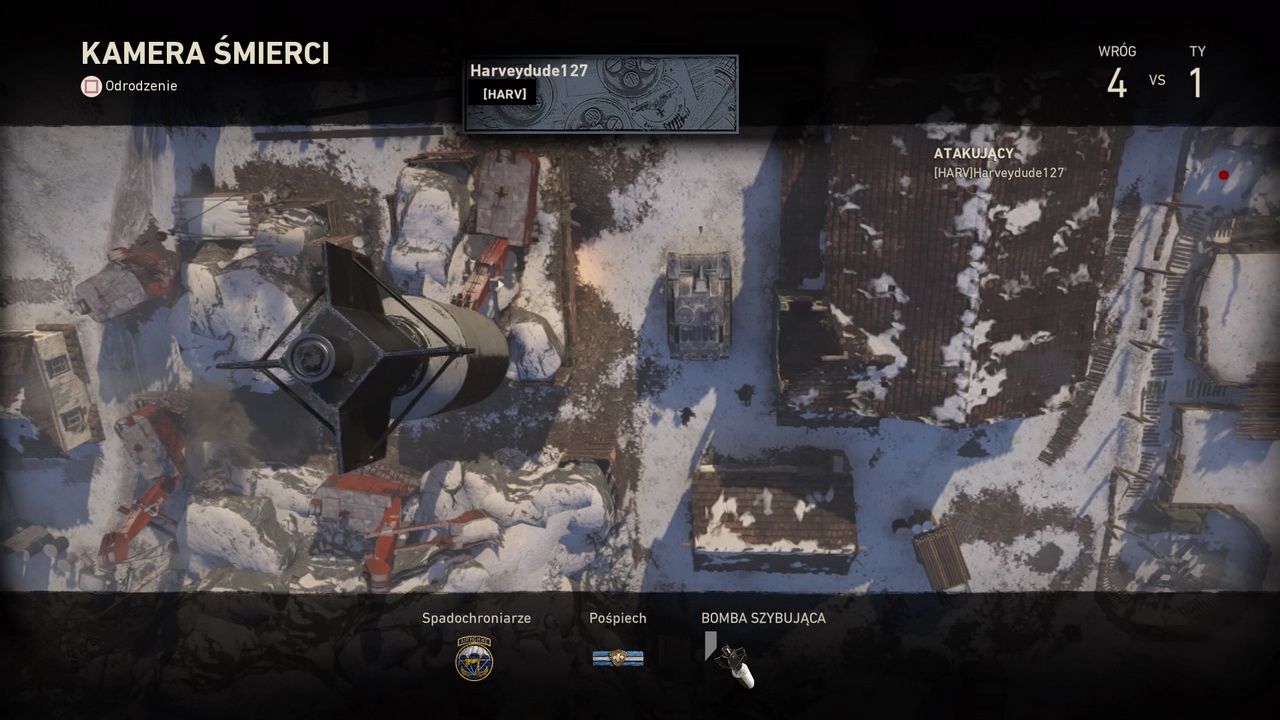 Call of Duty: WWII - zdalnie sterowana bomba lotnicza