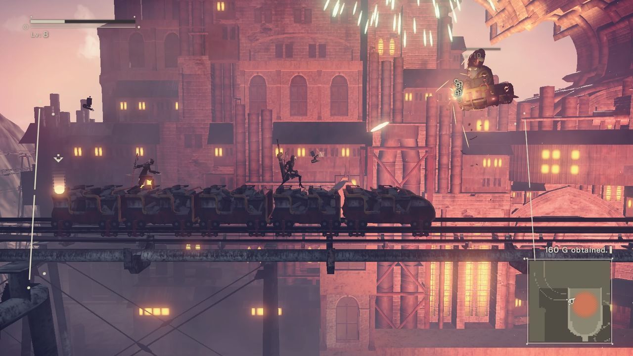 Nier: Automata - mieszanie się stylów rozgrywki