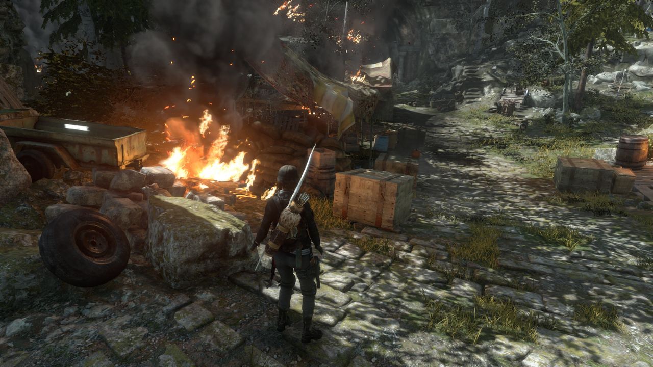 Playstation 4 Pro - Rise of the Tomb Raider w trybie wysoka płynność