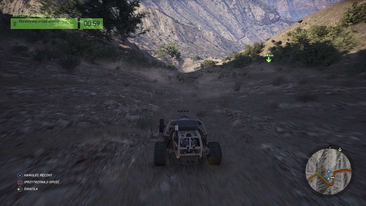 Ghost Recon: Wildlands - szybka jazda do kolejnej anteny