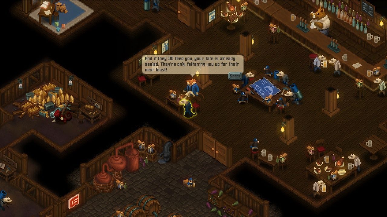 Tooth and Tail - wstawki fabularne