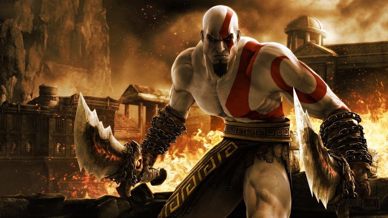 God of War - Ostrza Chaosu i Kratos
