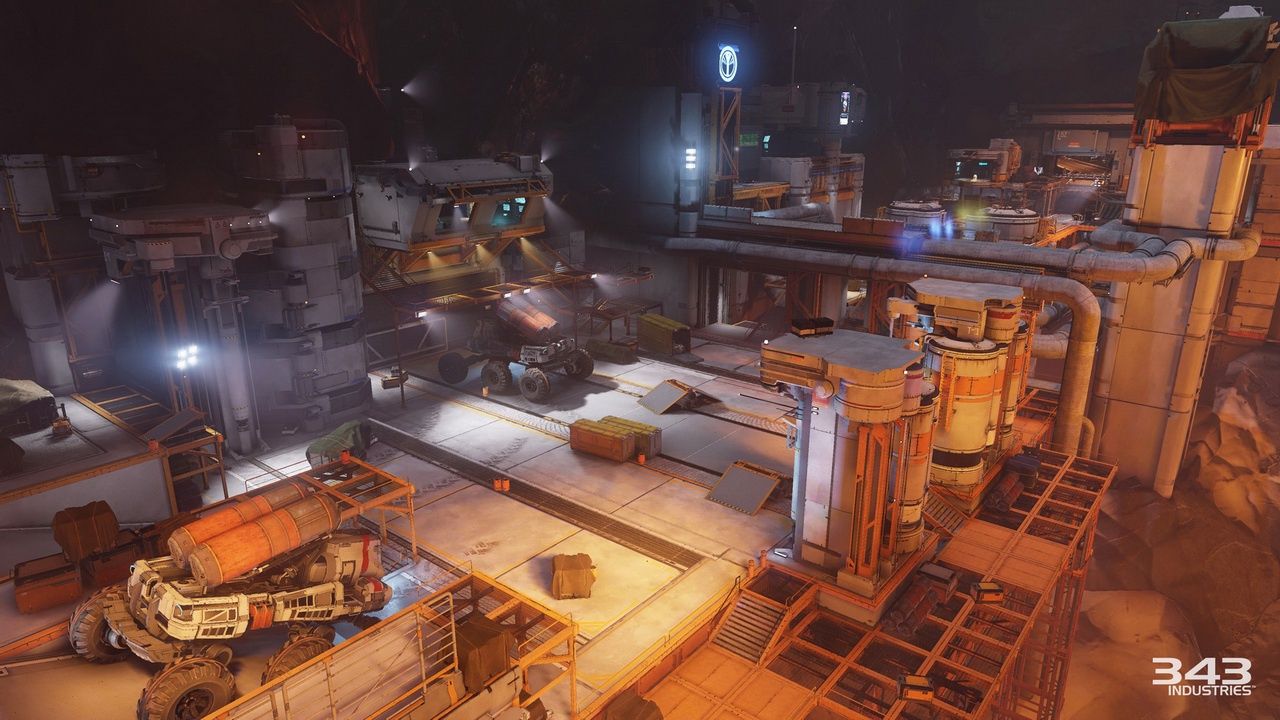 Halo 5: Guardians -  różnorodność lokacji