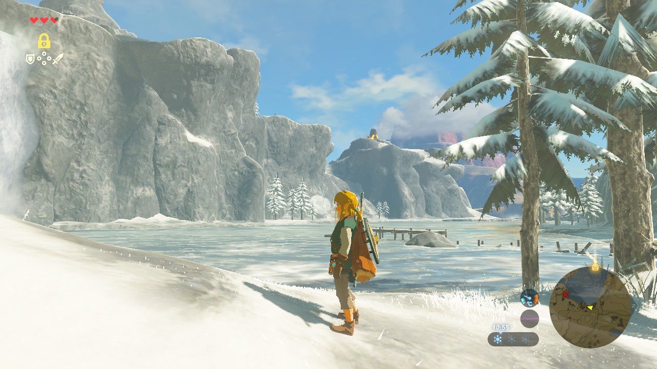 Legend of Zelda: Breath of the Wild - zimowa kraina
