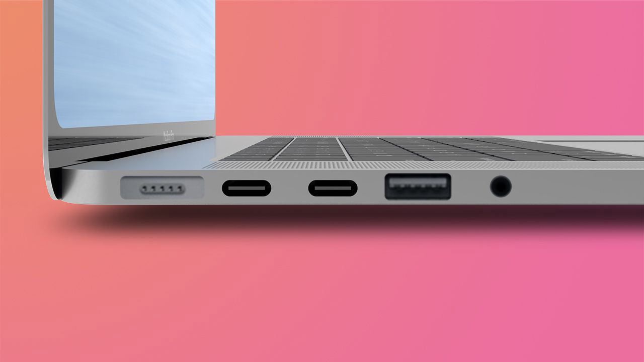 Przewidywane złącza wMacbook Pro 13