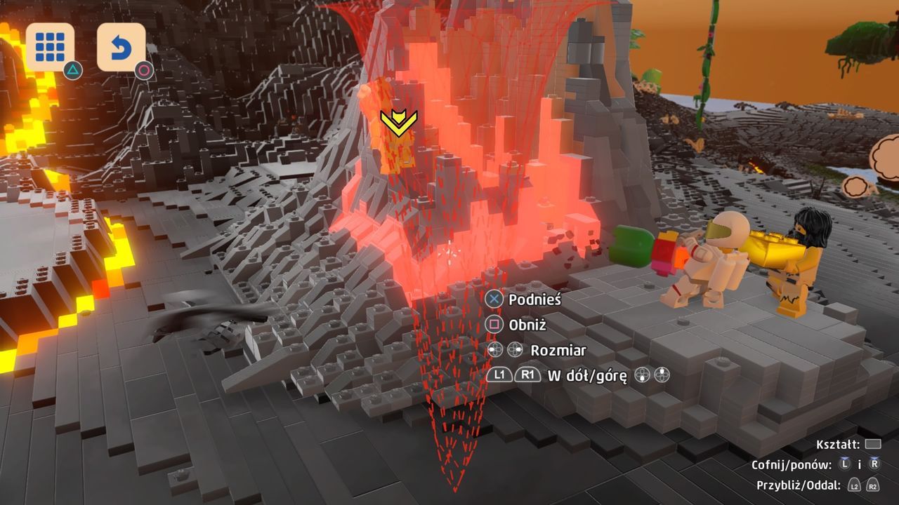 LEGO Worlds - zmiana kraobrazu przy pomocy narzędzia