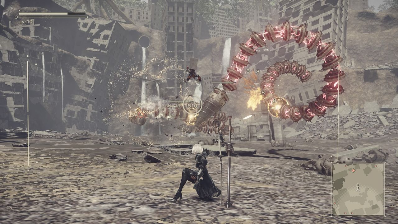 Nier: Automata - bitwa