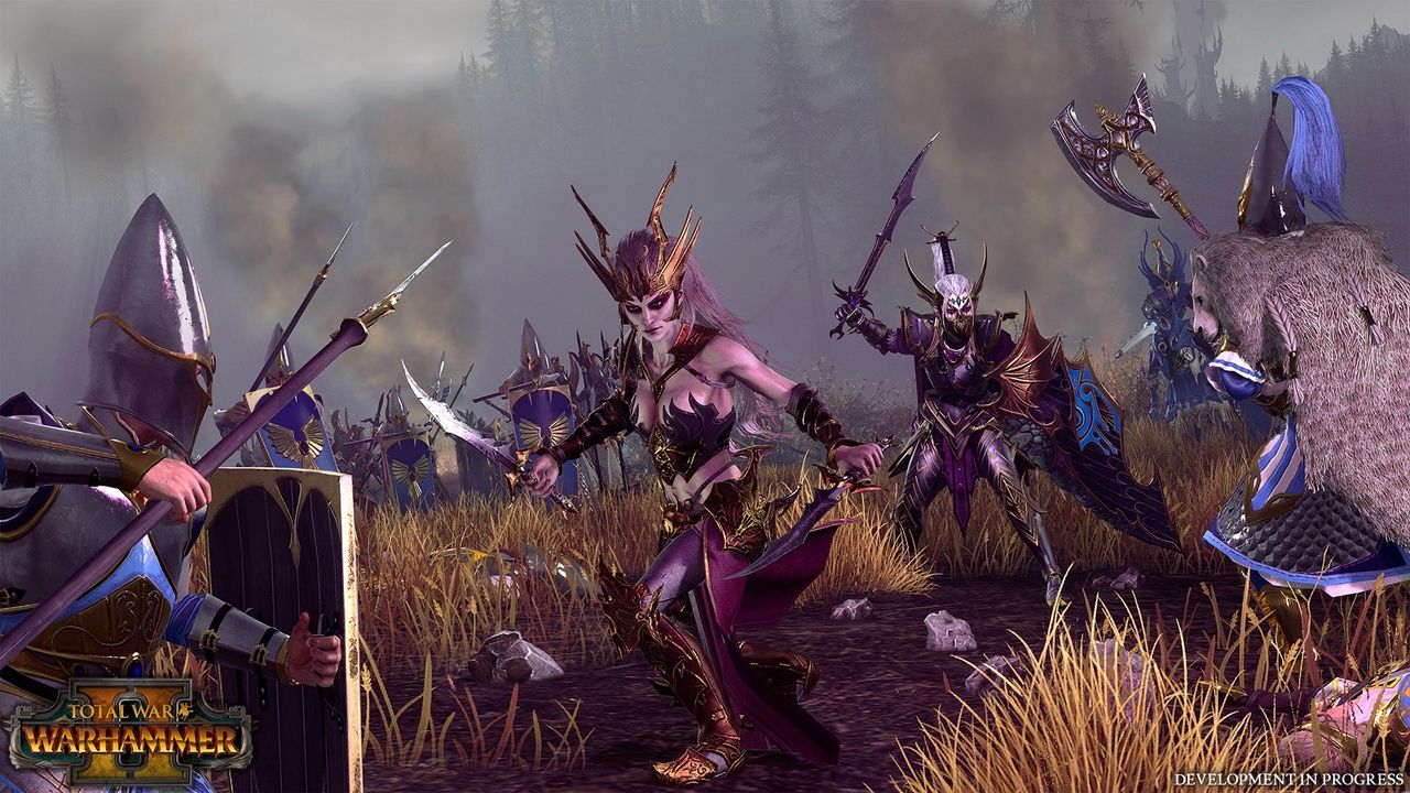 Total War: Warhammer II - mroczne elfy