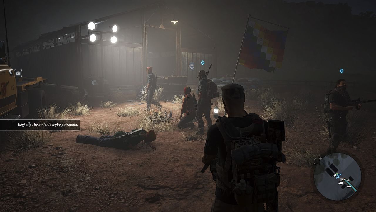 Ghost Recon: Wildlands - obóz rebeliantów