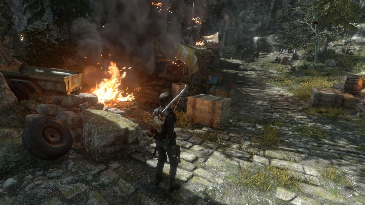 Playstation 4 Pro - Rise of the Tomb Raider w trybie wzbogacone efekty