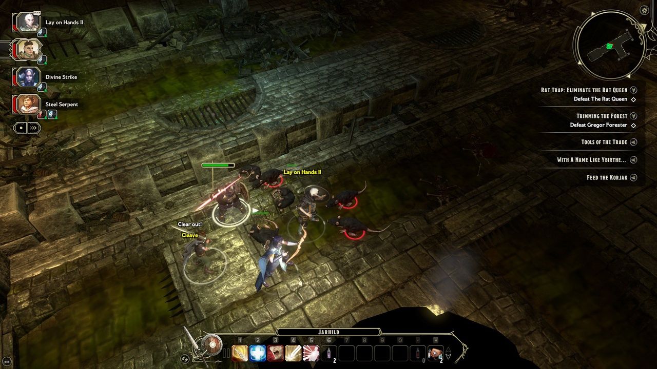 Sword Coast Legends - walka ze szczurami