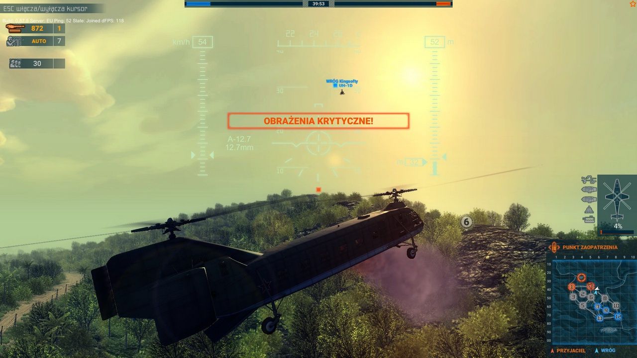 Heliborne - zestrzelenie
