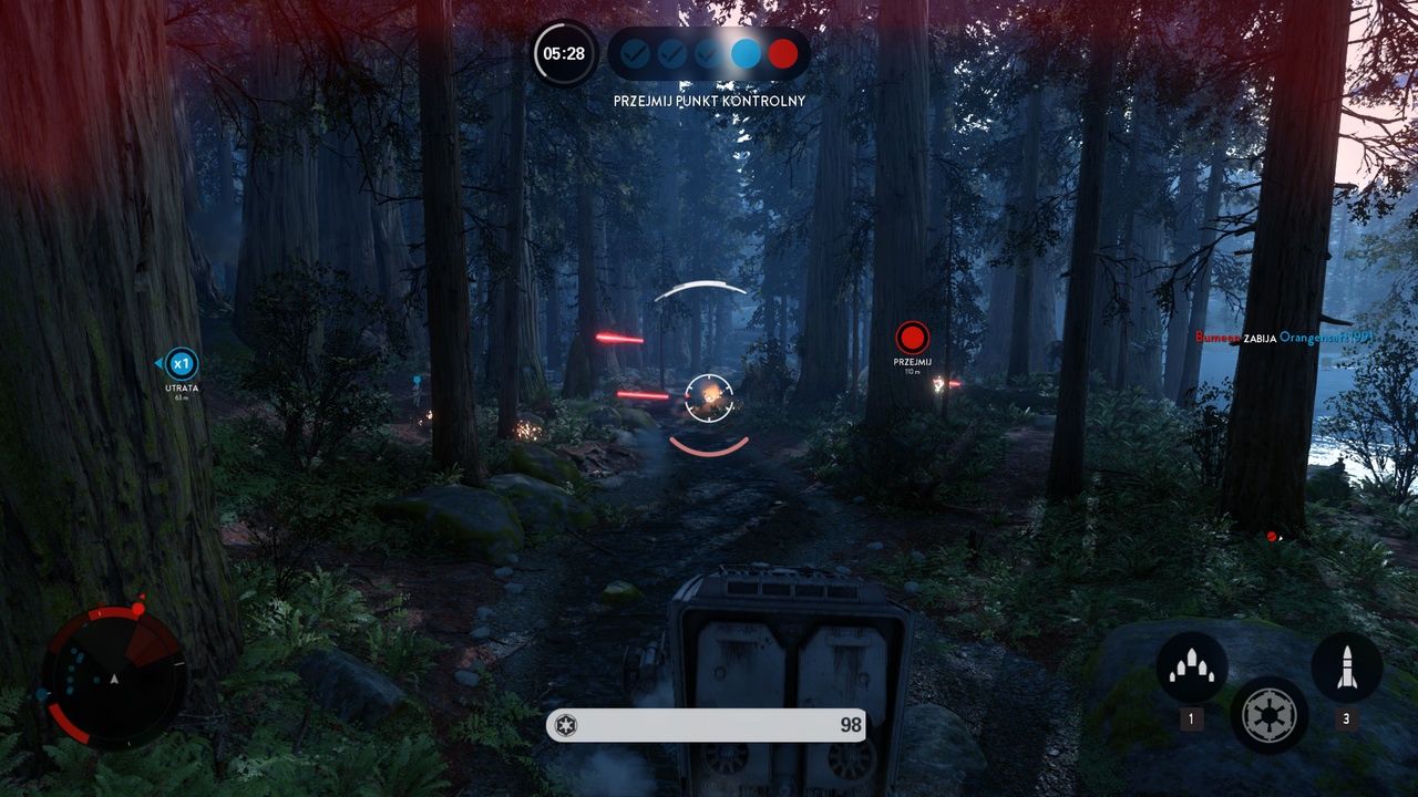 Star Wars: Battlefront - AT-ST pod kontrolą