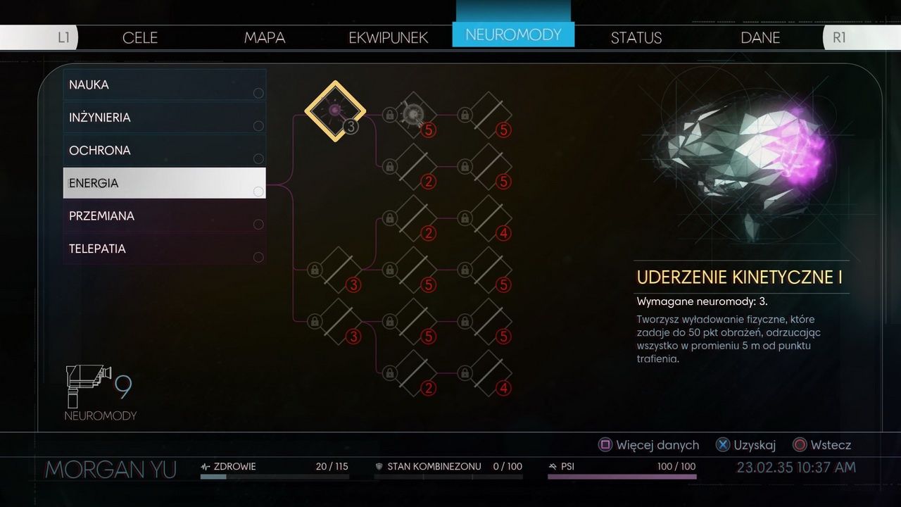 Prey - zdolności tyfonów