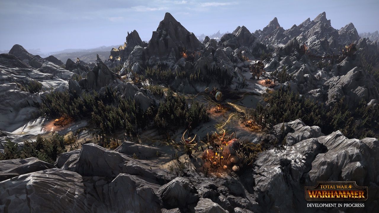 Total War: Warhammer - klimatyczne lokacje