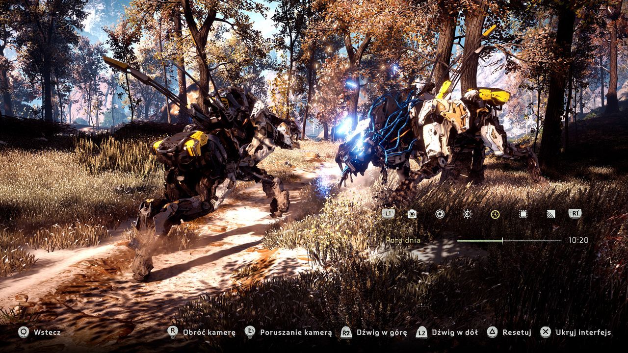 Horizon Zero Dawn - rozbudowany tryb foto