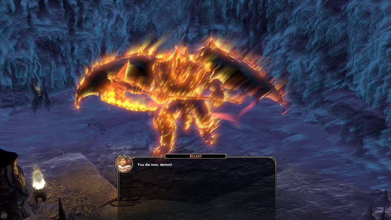 Sword Coast Legends - płonąca bestia