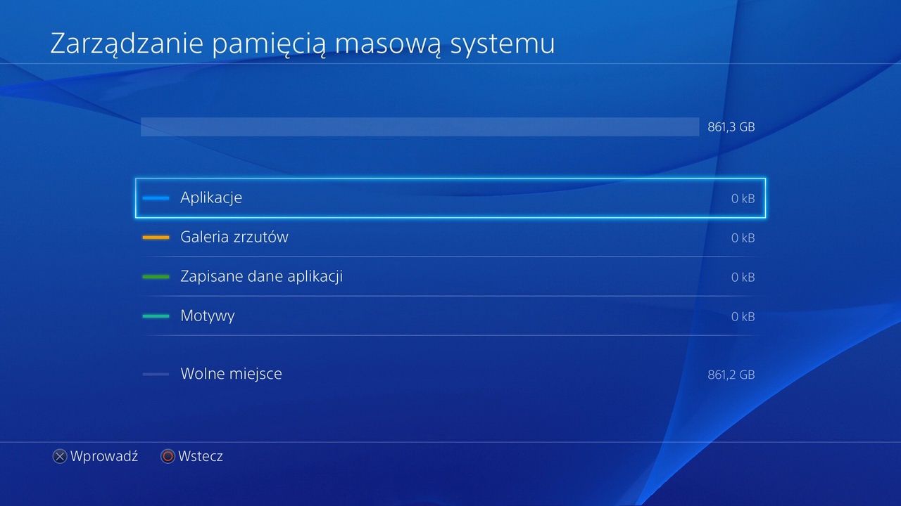 Seagate Game Drive for PlayStation - pojemność dysku po instalacji