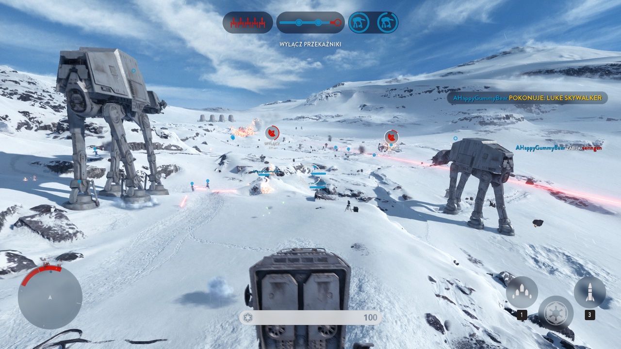 Star Wars: Battlefront - bitwa na Hoth