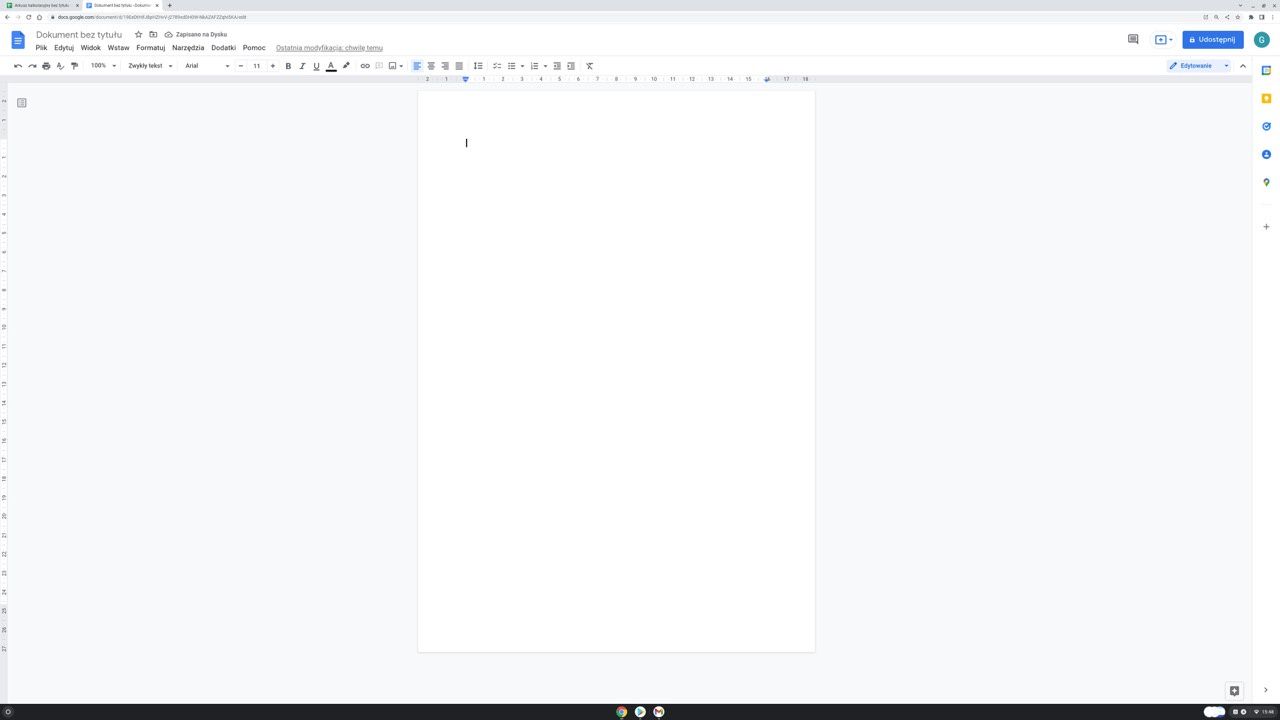 chrome os dokumenty