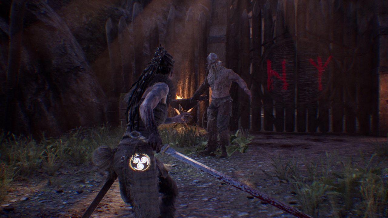 Hellblade: Senua’s Sacrifice - walka z przeciwnikiem