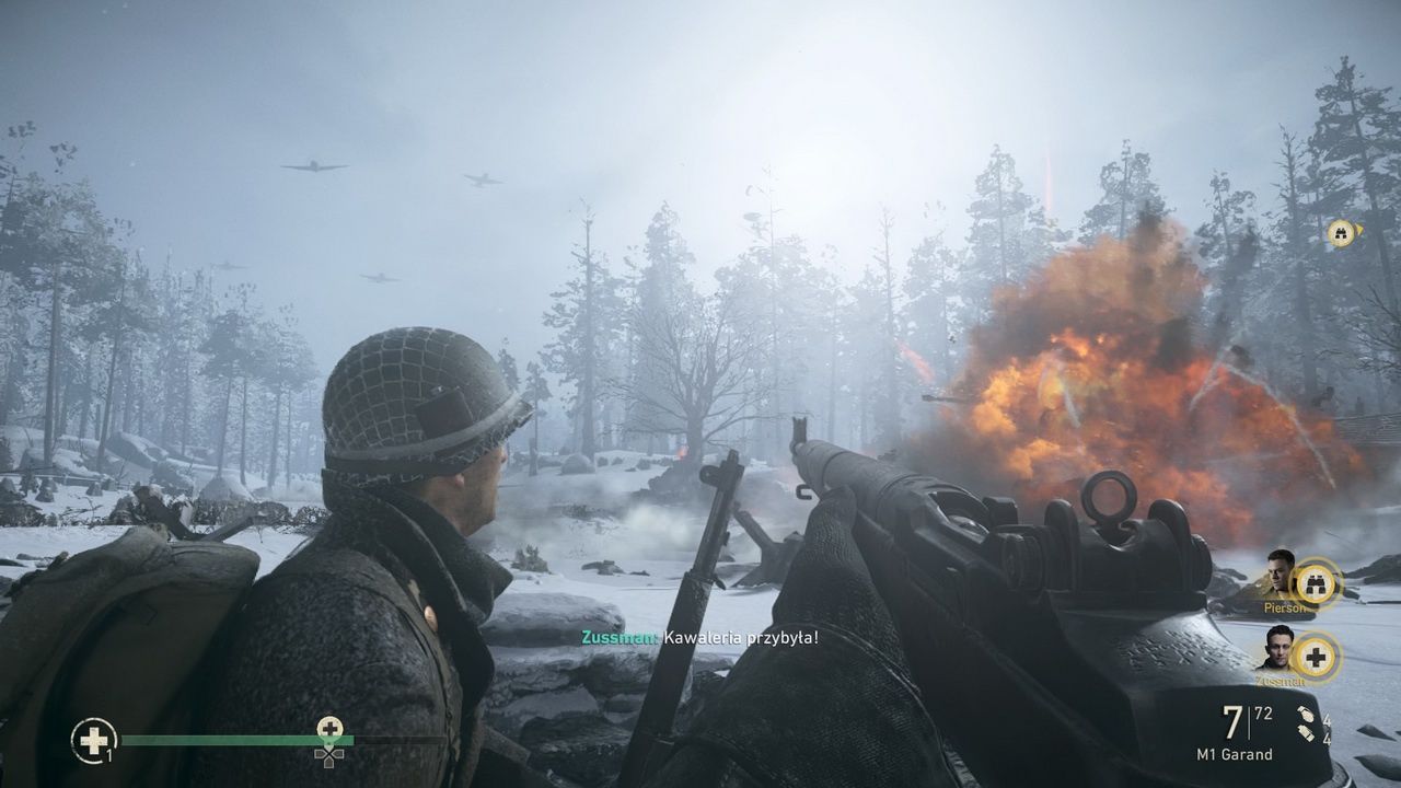 Call of Duty: WWII - ofensywa w Ardenach