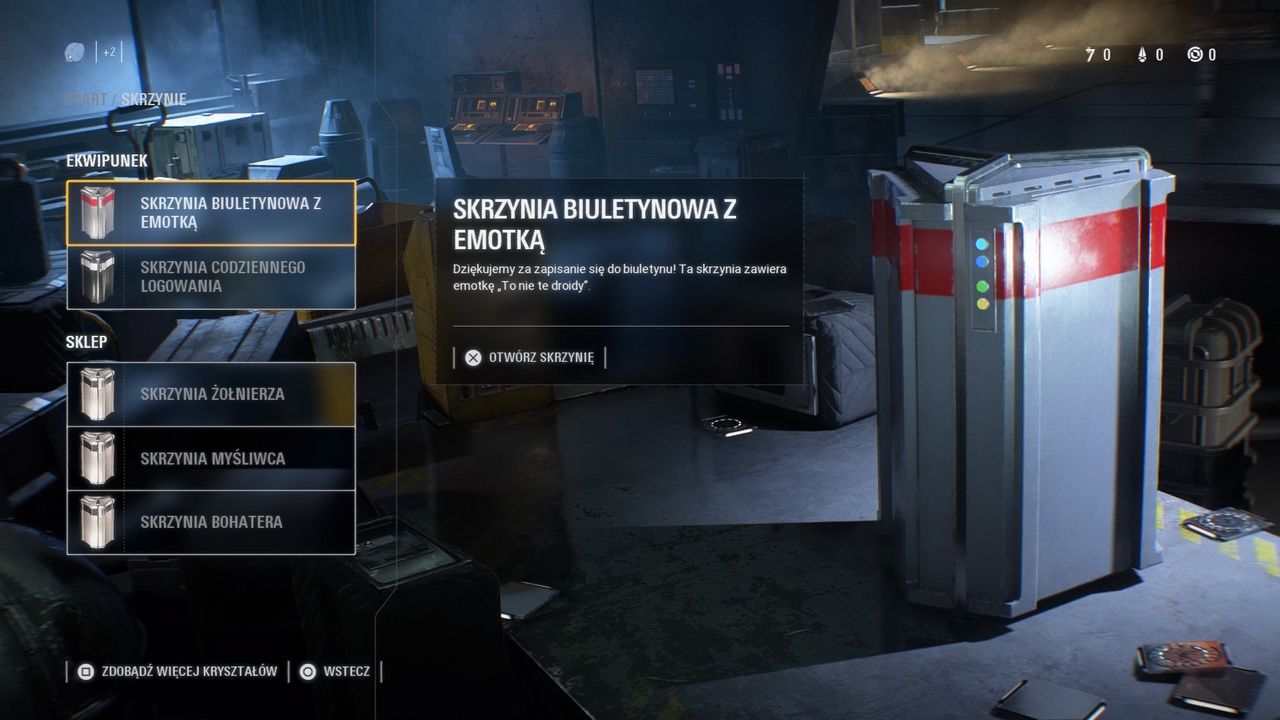 Star Wars: Battlefront II - skrzynki loot box