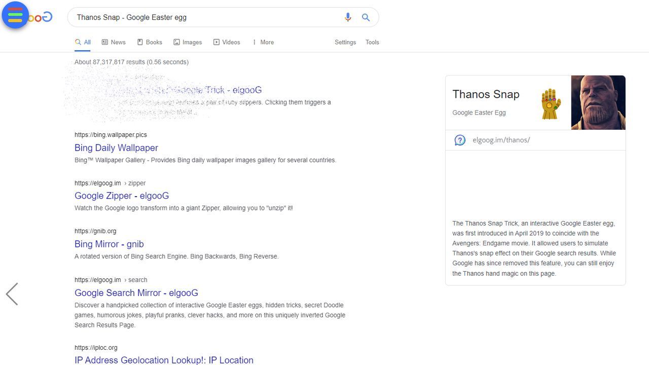 Thanos Snap