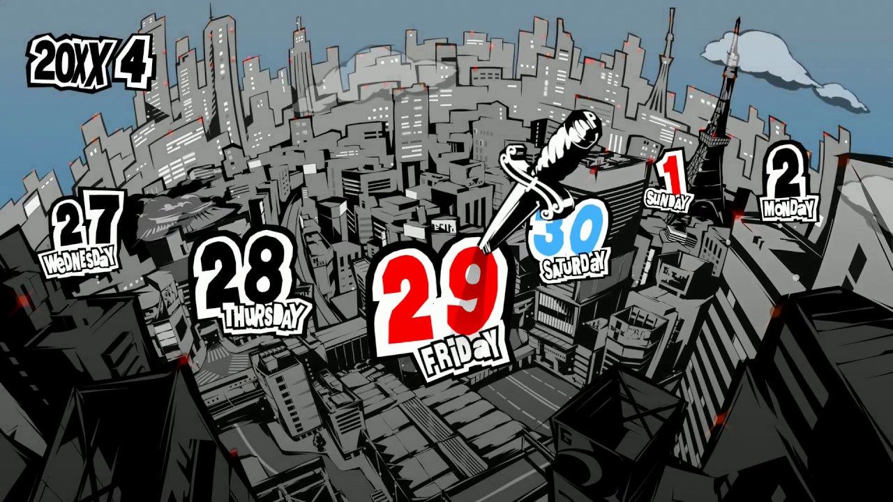 Persona 5 - przelatujące dni