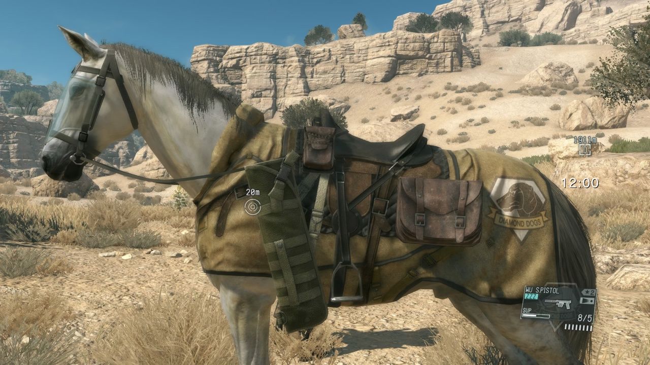 Metal Gear Solid V: Phantom Pain koń