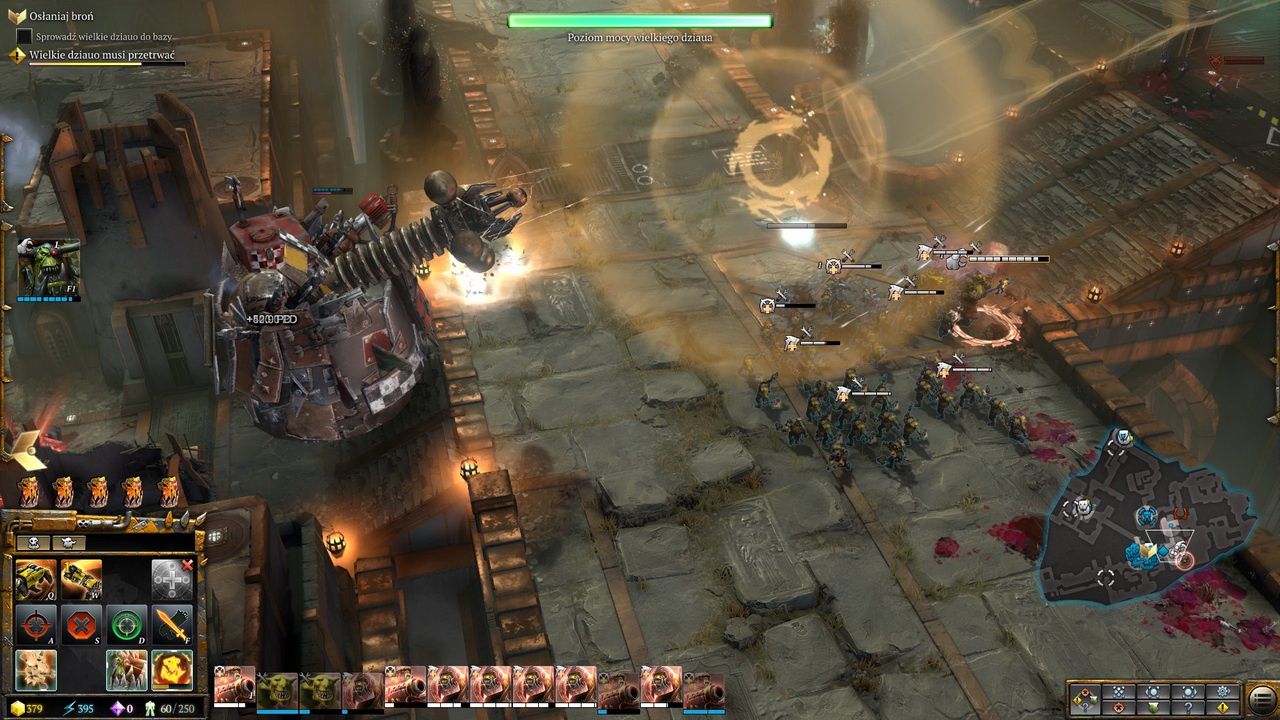 Dawn of War III - kosmiczny odrzut wielkiego działa