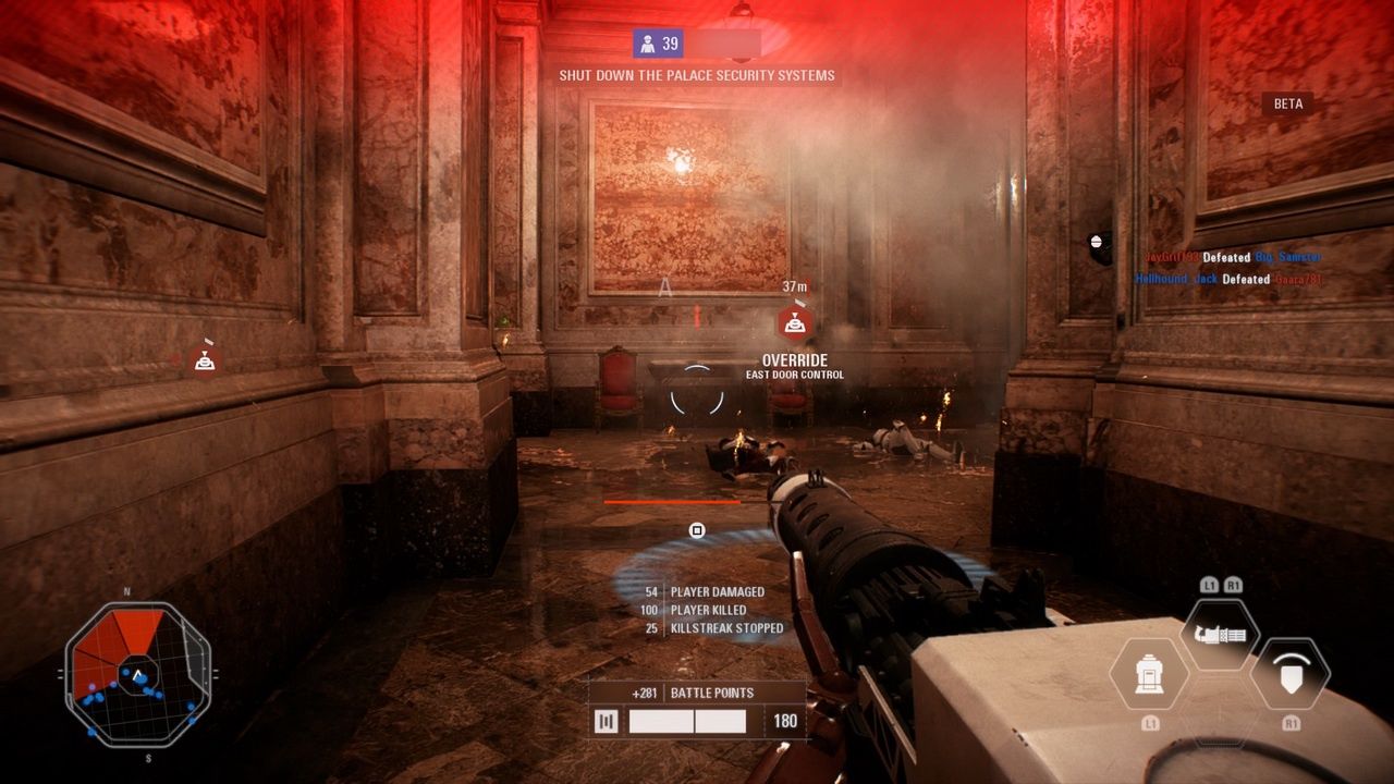 Star Wars: Battlefront II - walka w pałacu