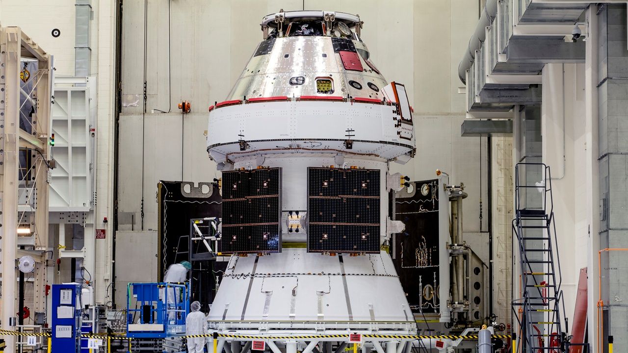 Orion dla misji Artemis 1