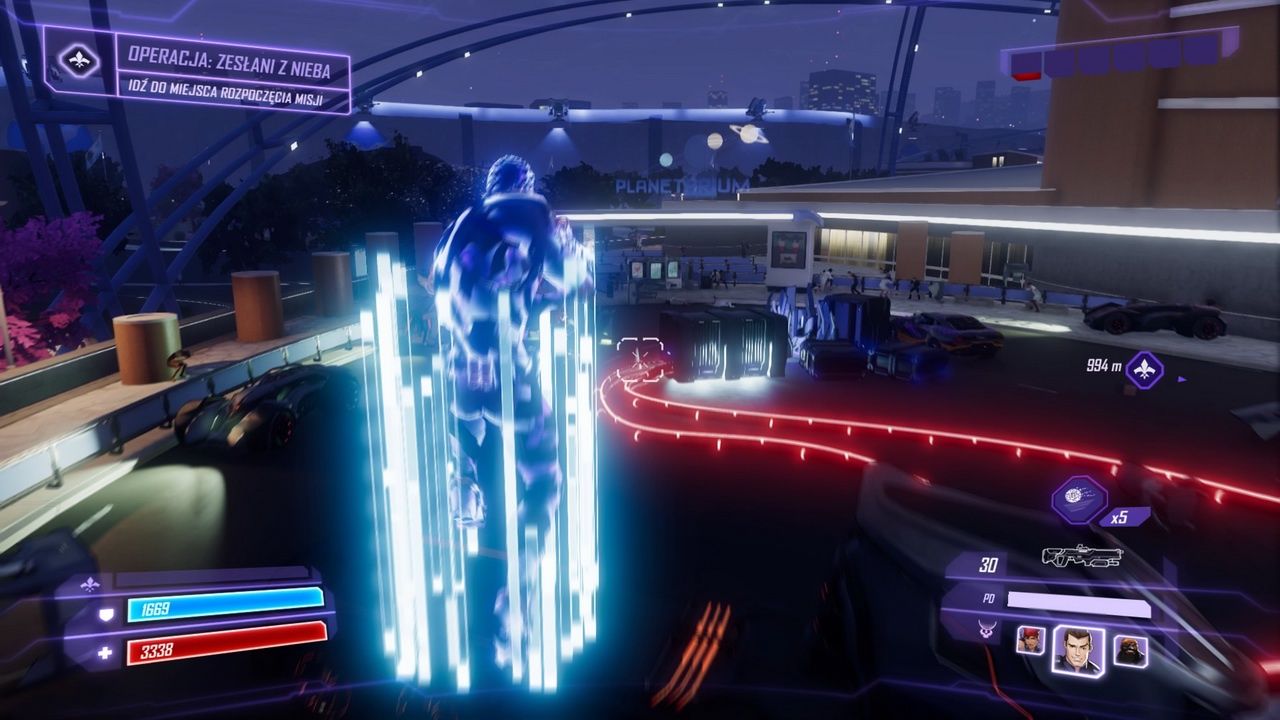 Agents of Mayhem - idź do początku misji