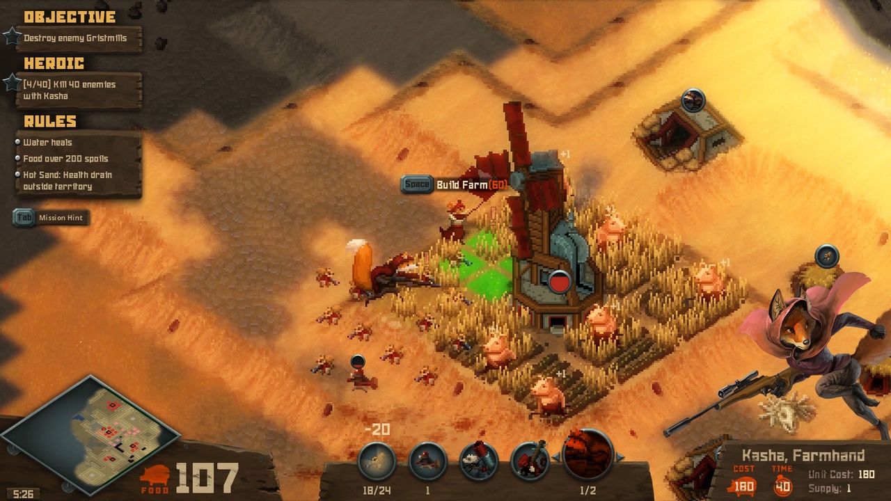 Tooth and Tail - buduj farmę