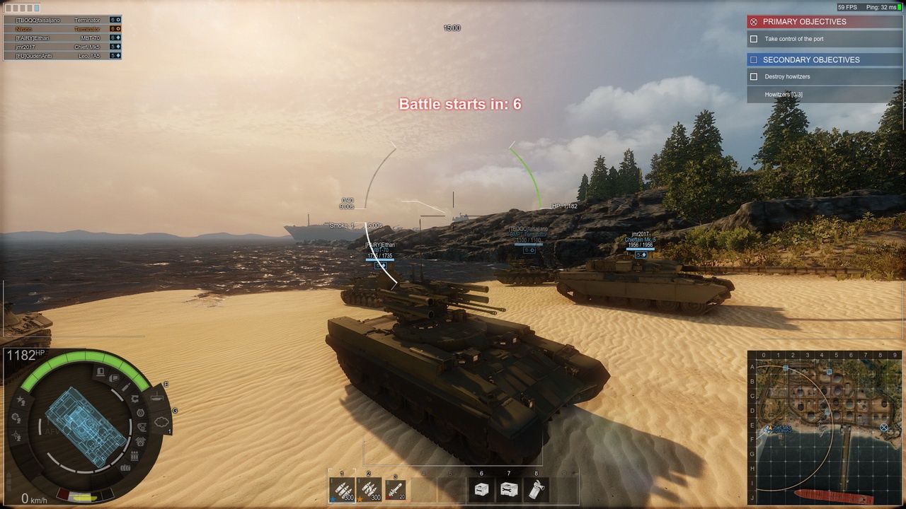 Armored Warfare - rozpoczęcie batalii