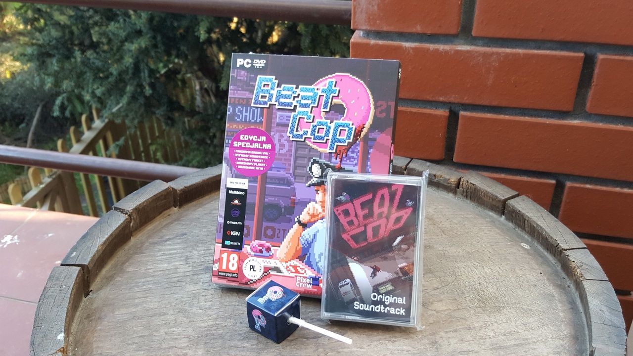 Beat Cop - do zamówień przedpremierowych kaseta ze ścieżką dźwiękową
