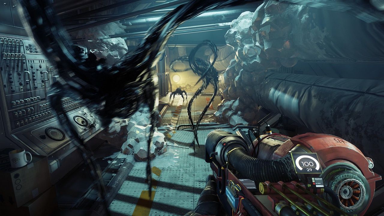 Prey - korytarze stacji Talos 1