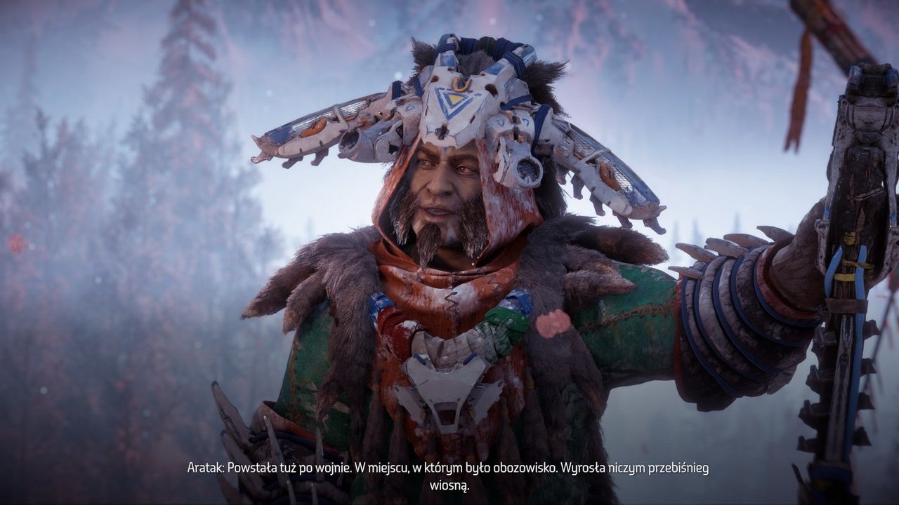 Horizon Zero Dawn: The Frozen Wilds - świetnie animowane twarze