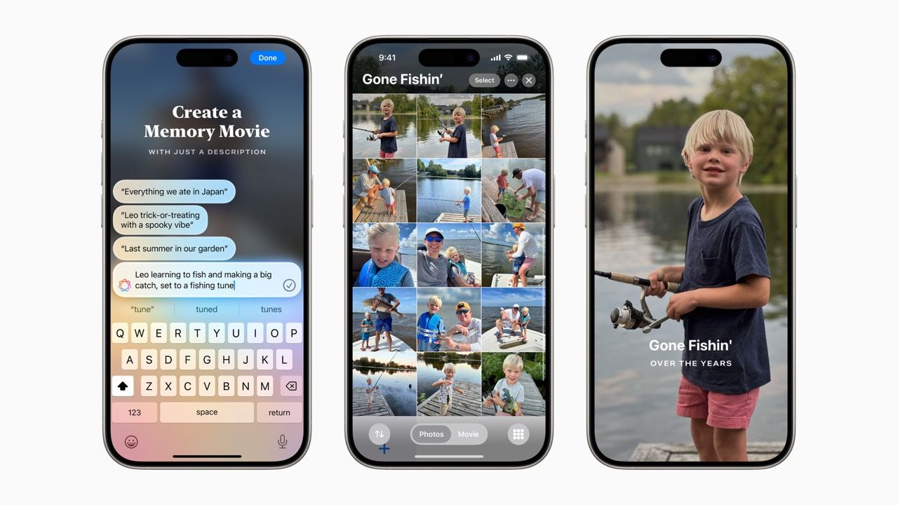 apple intelligence wspomnienia