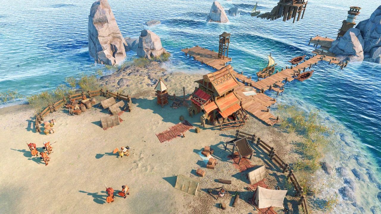 The Settlers: New Allies screen 1
