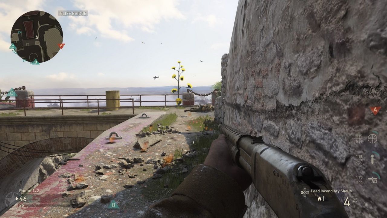 Call of Duty: WWII - przyczajenie
