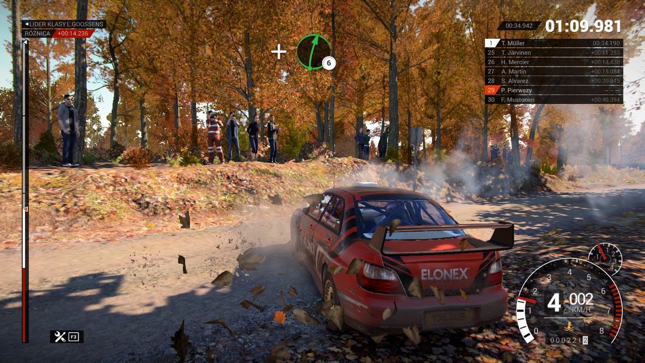 DiRT 4 - wypadek na trasie