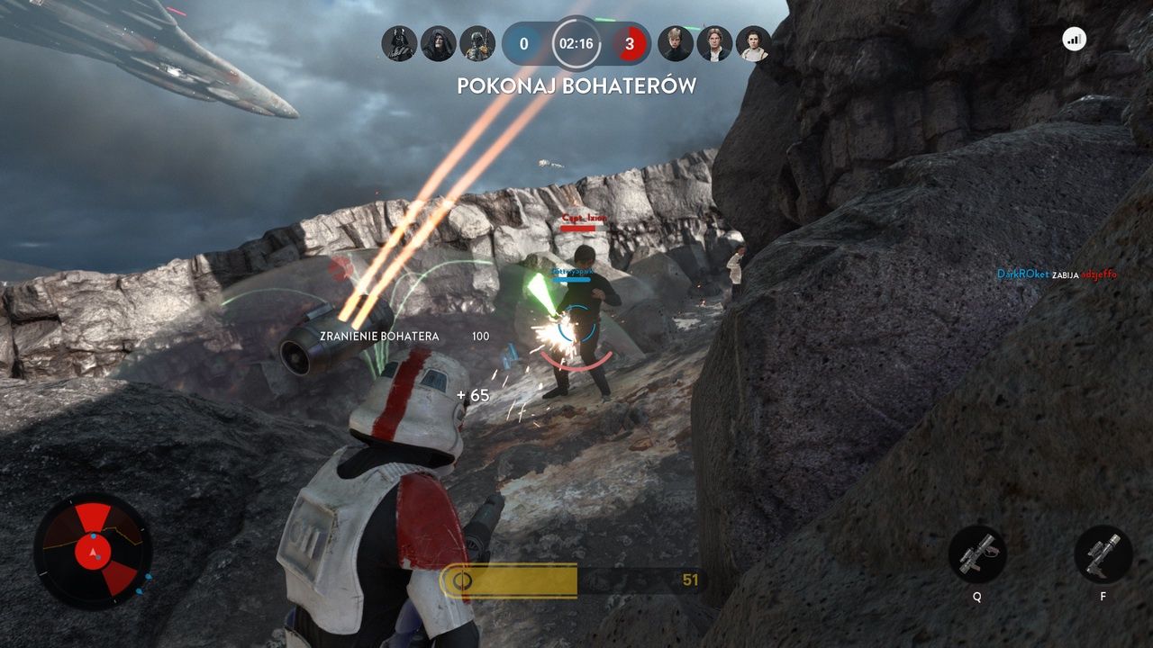 Star Wars: Battlefront - Luke Skywalker w natarciu
