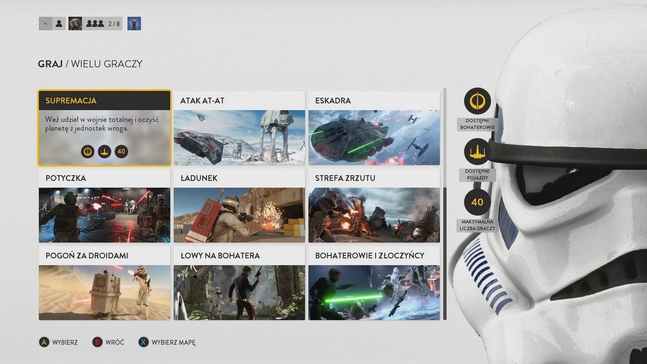 Star Wars Battlefront - różne tryby gry wieloosobowej