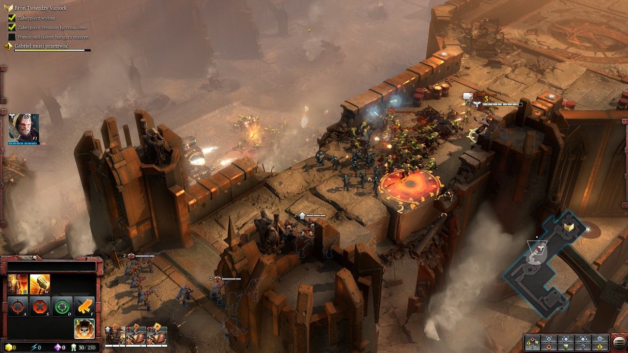 Dawn of War III - walki na murach
