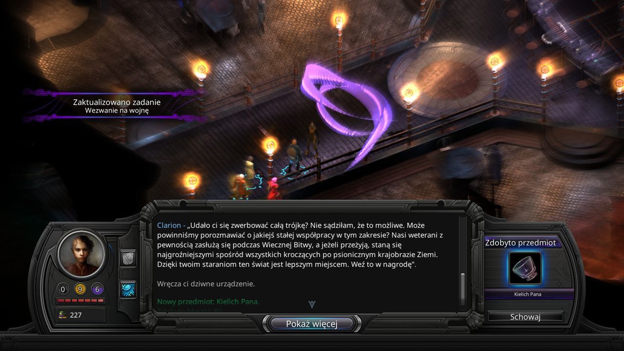 Torment: Tides of Numenera - zaktualizowane zadanie