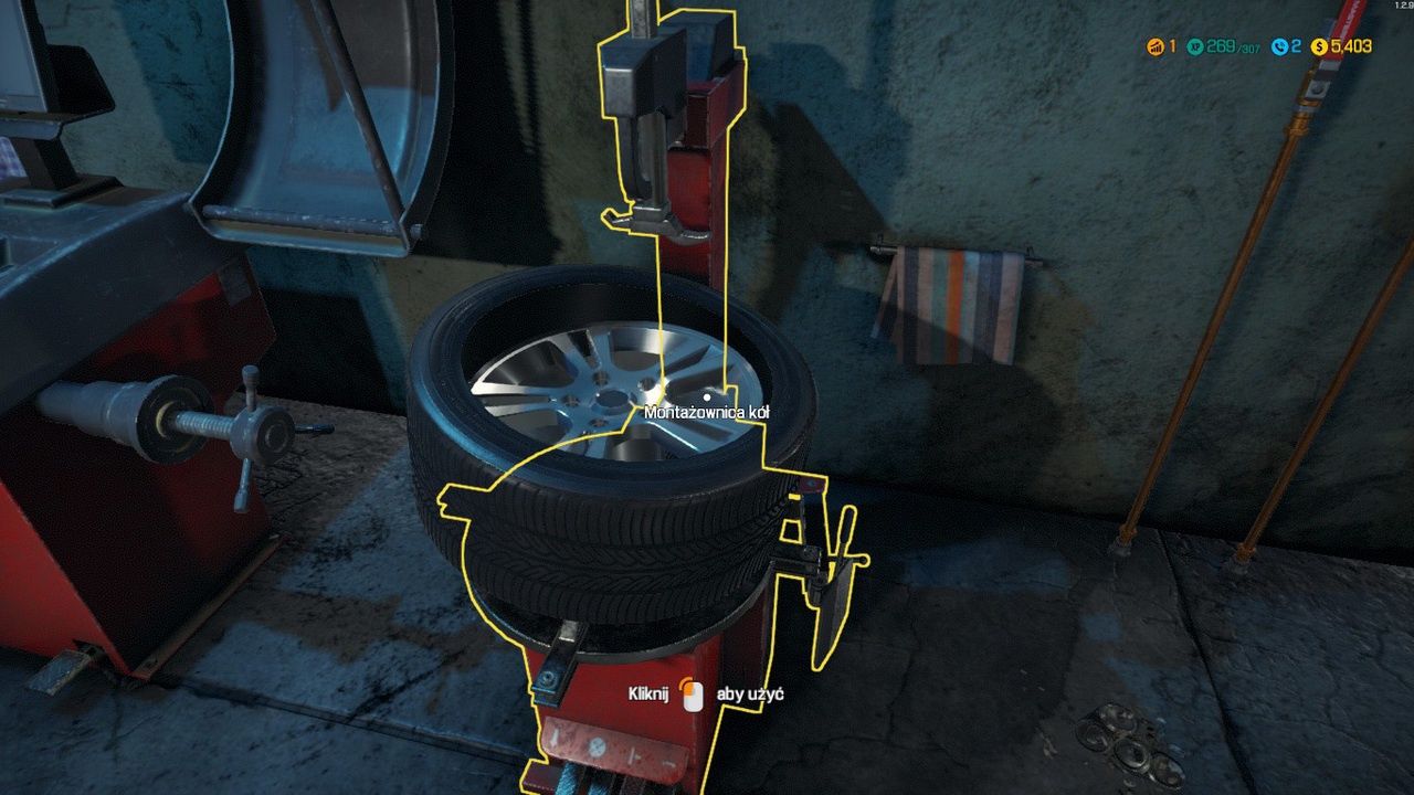 Car Mechanic Simulator 2018 - montażownica kół
