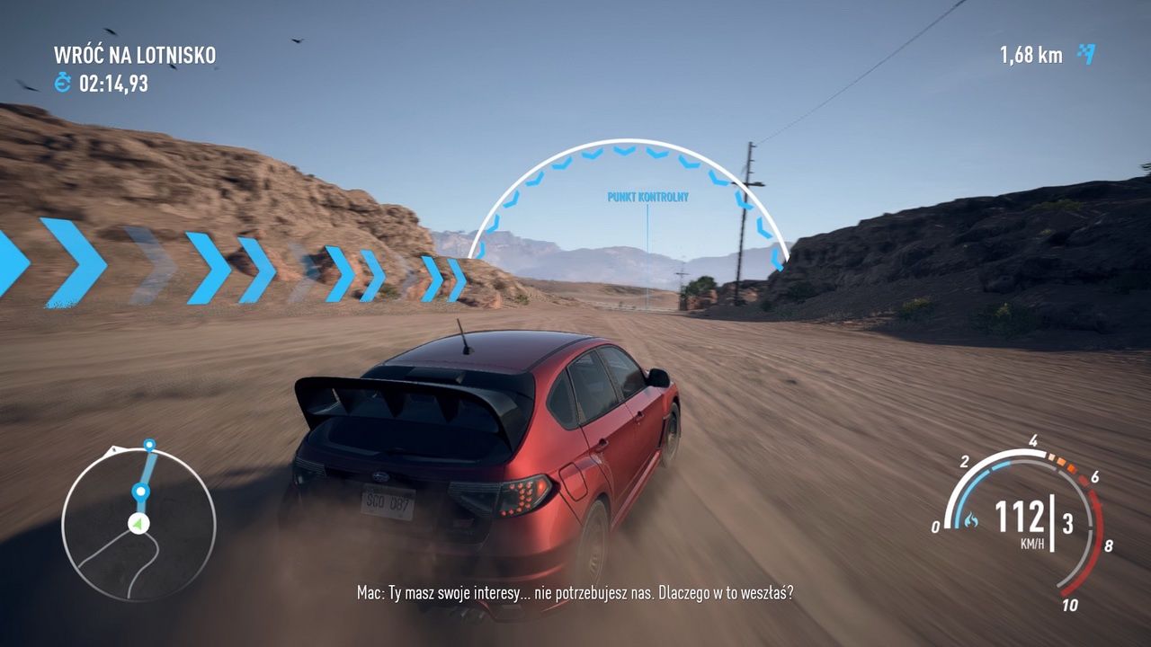 Need for Speed: Payback - powrót na lotnisko