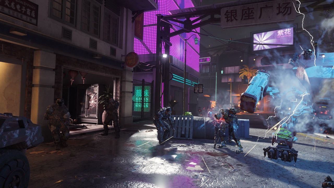Call of Duty: Black Ops III - roboty i egzoszkielety